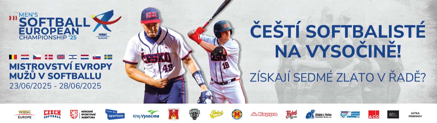 Čeští softballisté na Vysočině